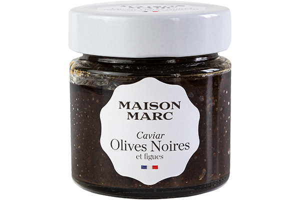 Caviar d'olives noires et figues - Maison Marc