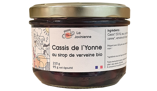 Cassis bio de l'Yonne - La Jovinienne