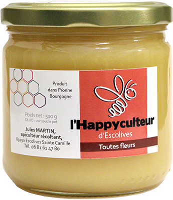 Miel toutes fleurs - L'Happyculteur