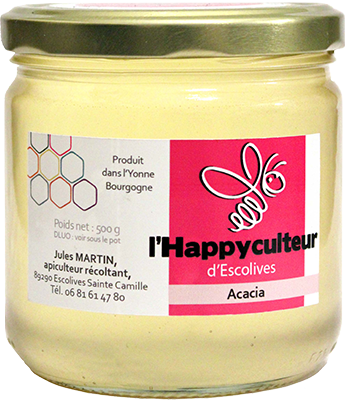 Miel acacia L'Happyculteur