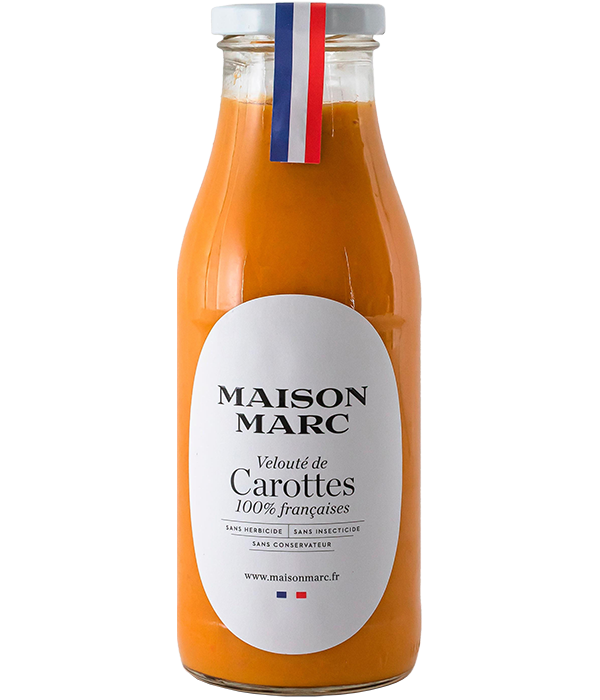 Velouté de carottes - Maison Marc