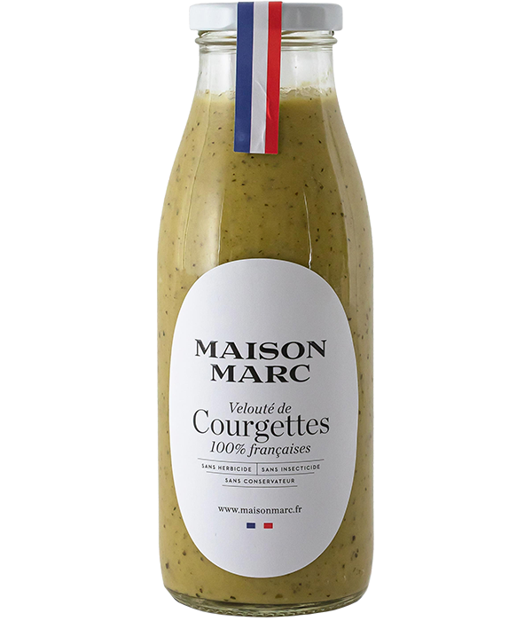 Velouté de courgettes - Maison Marc