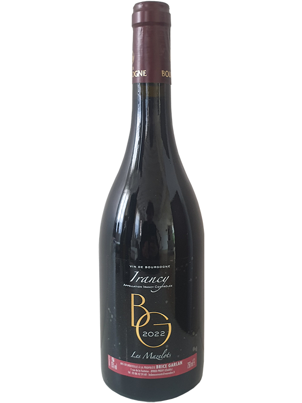 Irancy "Mazelots" 2021 - Domaine Garlan-Préhy