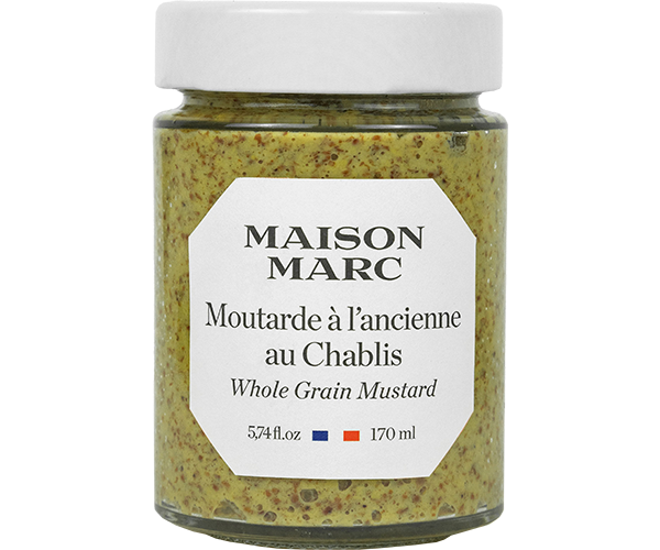 Moutarde à l'ancienne au Chablis Maison Marc