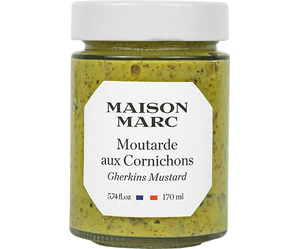 Moutarde aux cornichons Maison Marc